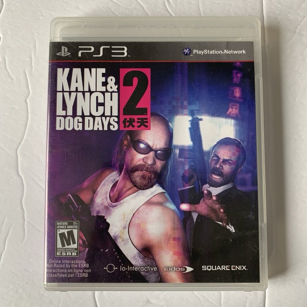 💚 Kane & Lynch 2: Dog Days - Sony PlayStation 3 ps3 game